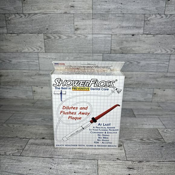 ShowerFloss SF-1 Oral Irrigation Flossing Shower Integrated Design Always Ready - Picture 1 of 2